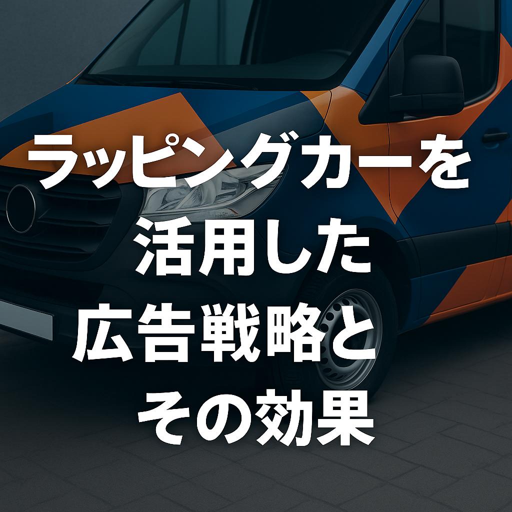 ラッピングカーを活用した広告戦略とその効果