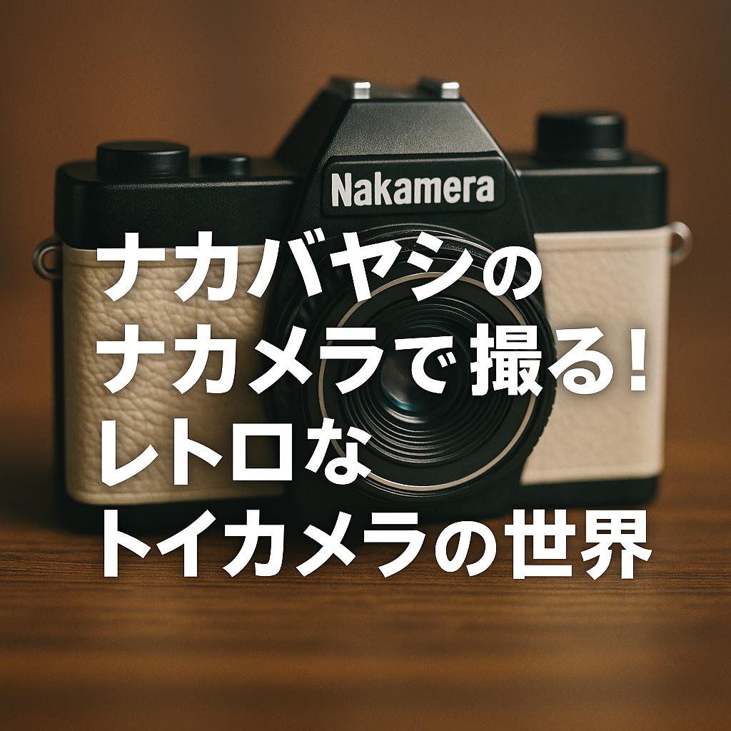 ナカバヤシのナカメラで撮る！レトロなトイカメラの世界