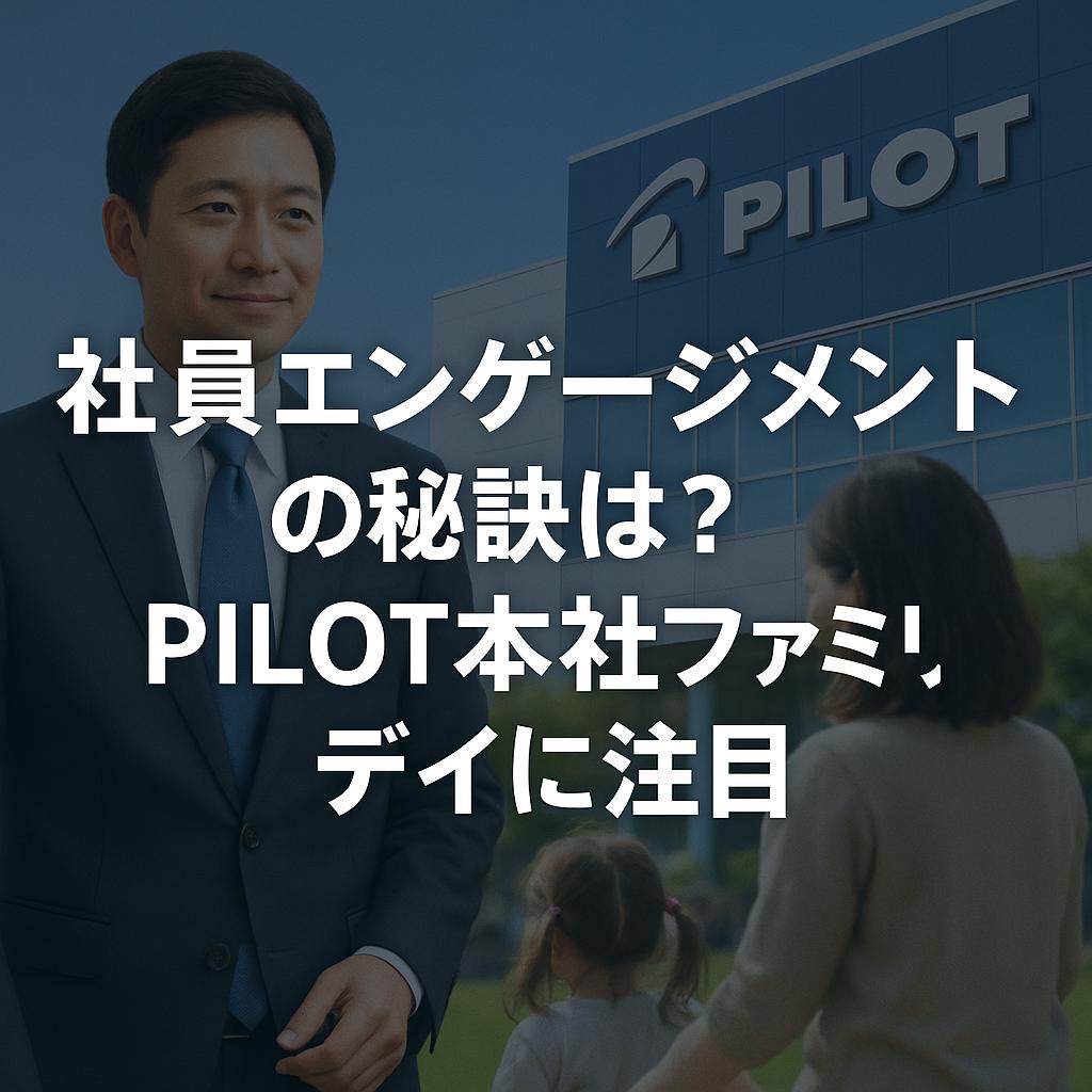 社員エンゲージメントの秘訣は？PILOT本社ファミリーデイに注目