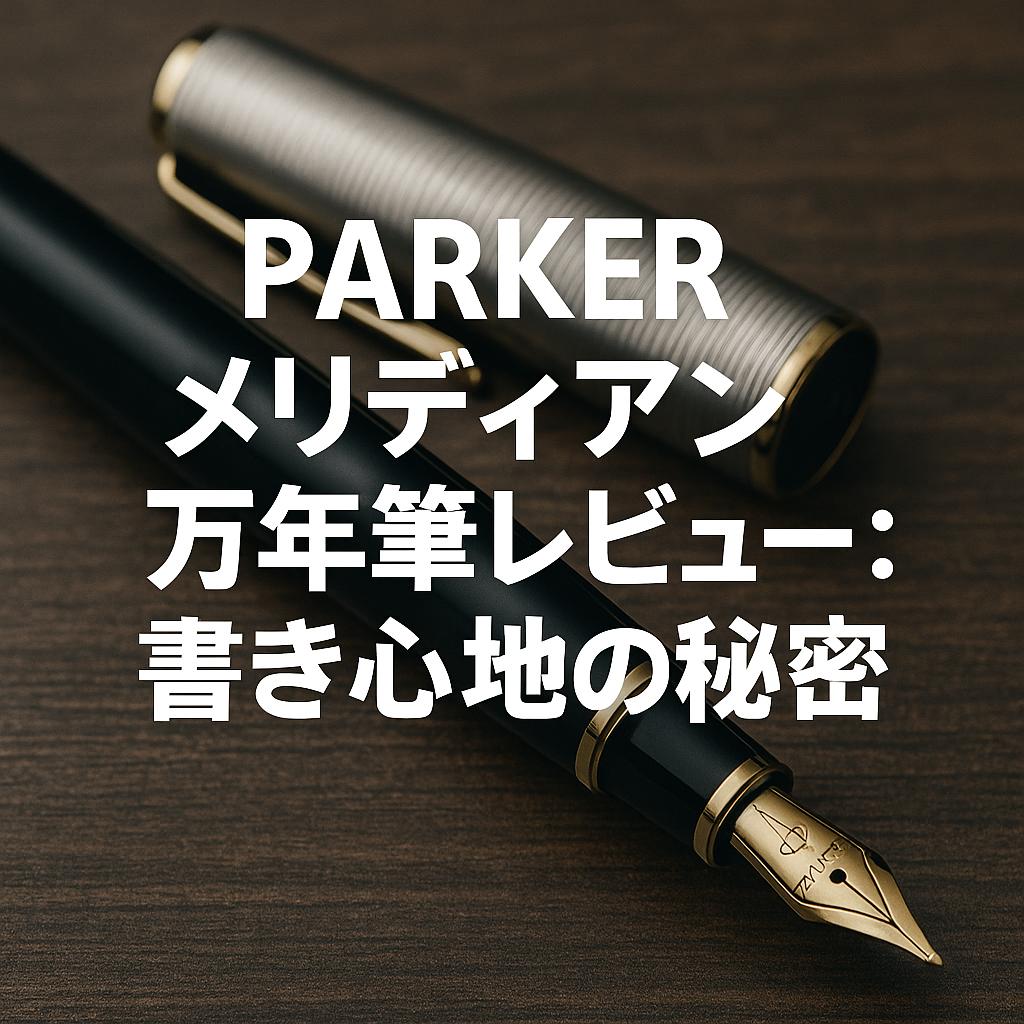 PARKERメリディアン万年筆レビュー:書き心地の秘密